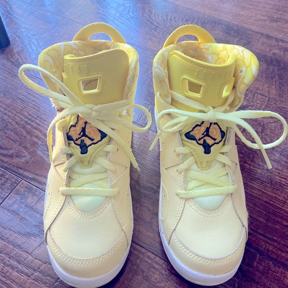 Air Jordan 6 Retro GP Youth sneakers - Citron Tint
